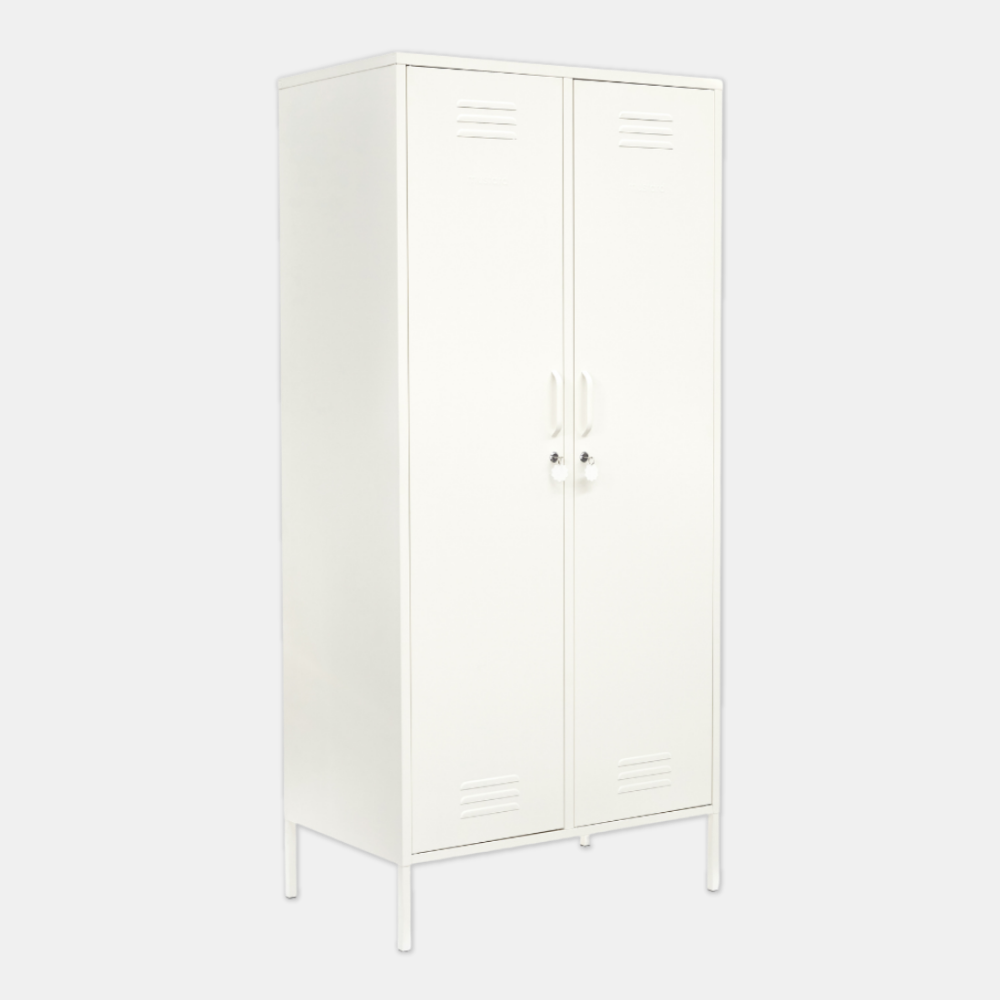 Twinny Locker - White