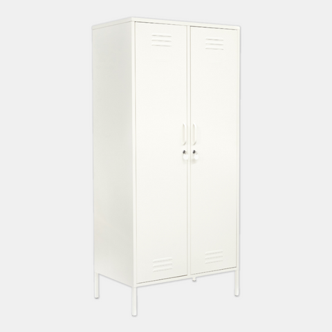 Twinny Locker - White