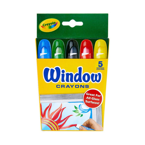 Crayola Washable Window Crayons 5pk