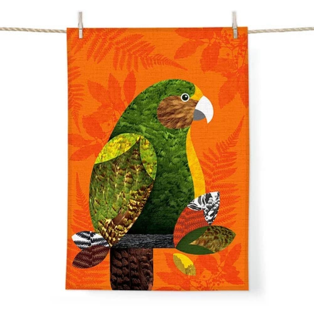 DBL Kiwiana Tea Towel - Kakapo