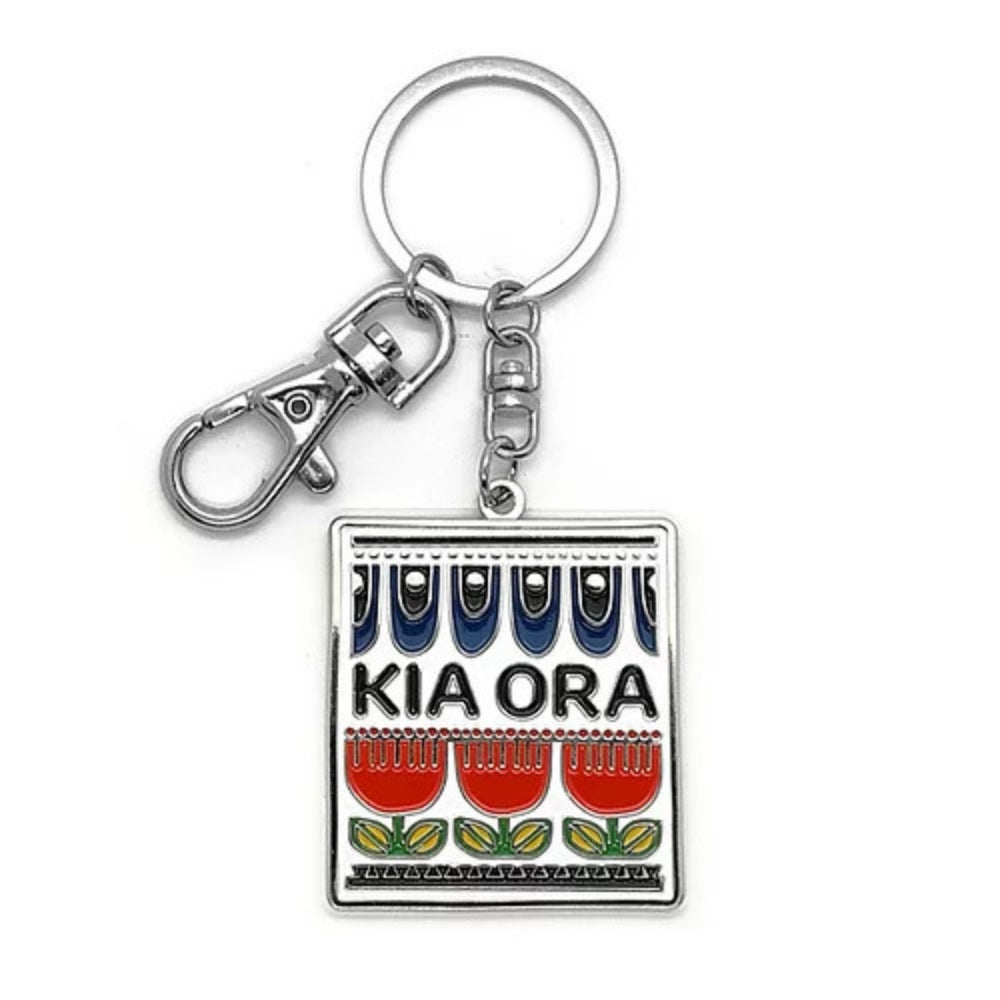 DBL Kiwiana Key Ring - Scandi Inspired Kia ora