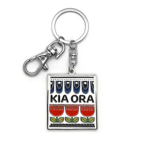 DBL Kiwiana Key Ring - Scandi Inspired Kia ora