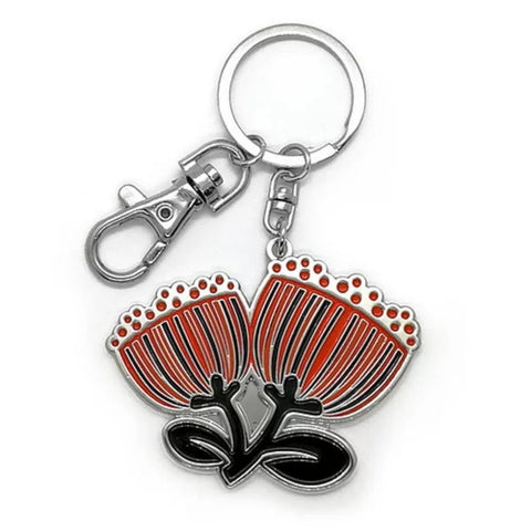 DBL Kiwiana Key Ring - Scandi Inspired Pohutukawa