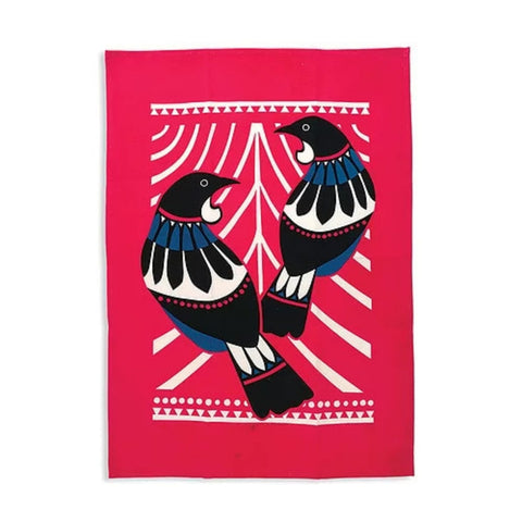 DBL Kiwiana Tea Towel - Scandi Inspired Tui