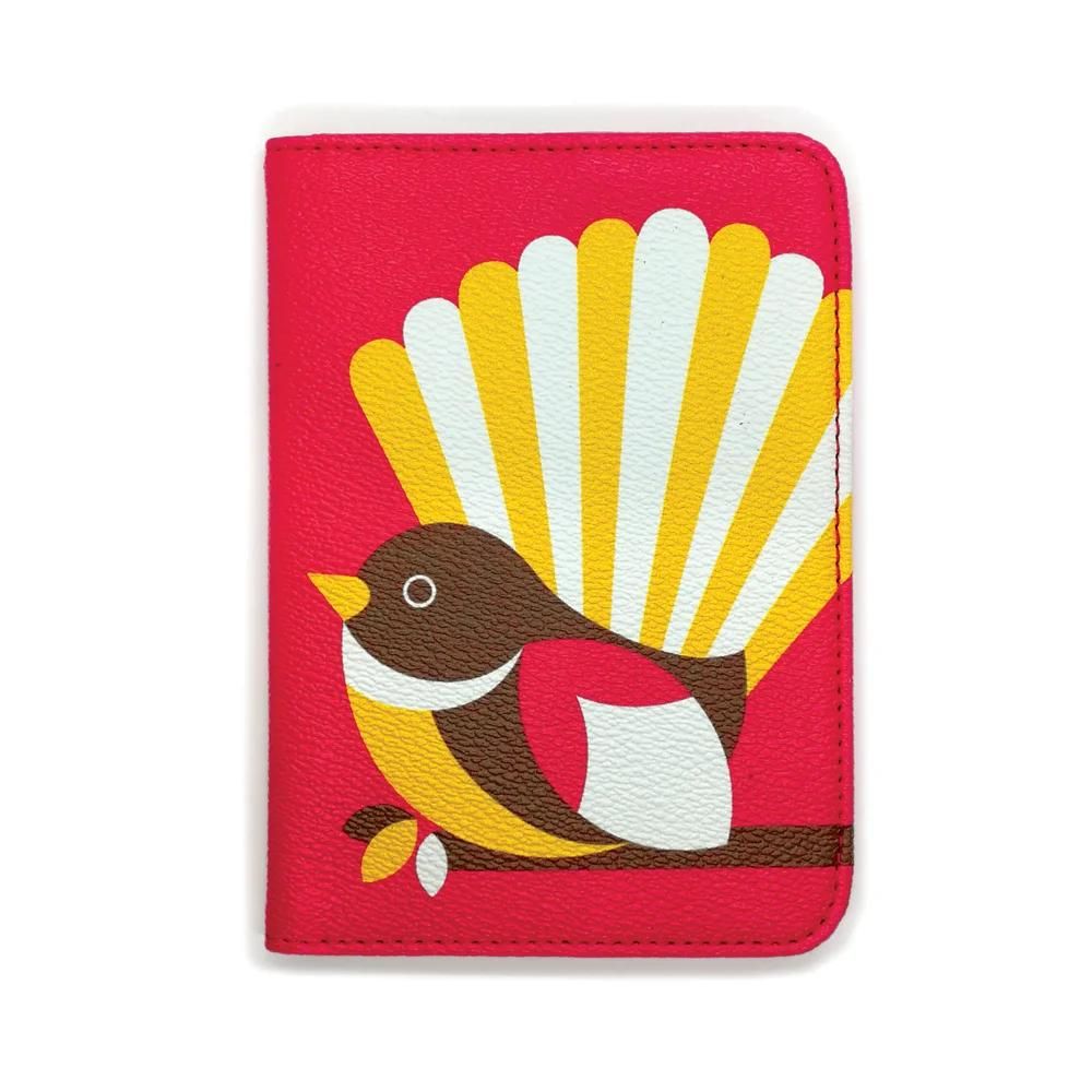 DBL Kiwiana Passport Holder - Iconic Fantail