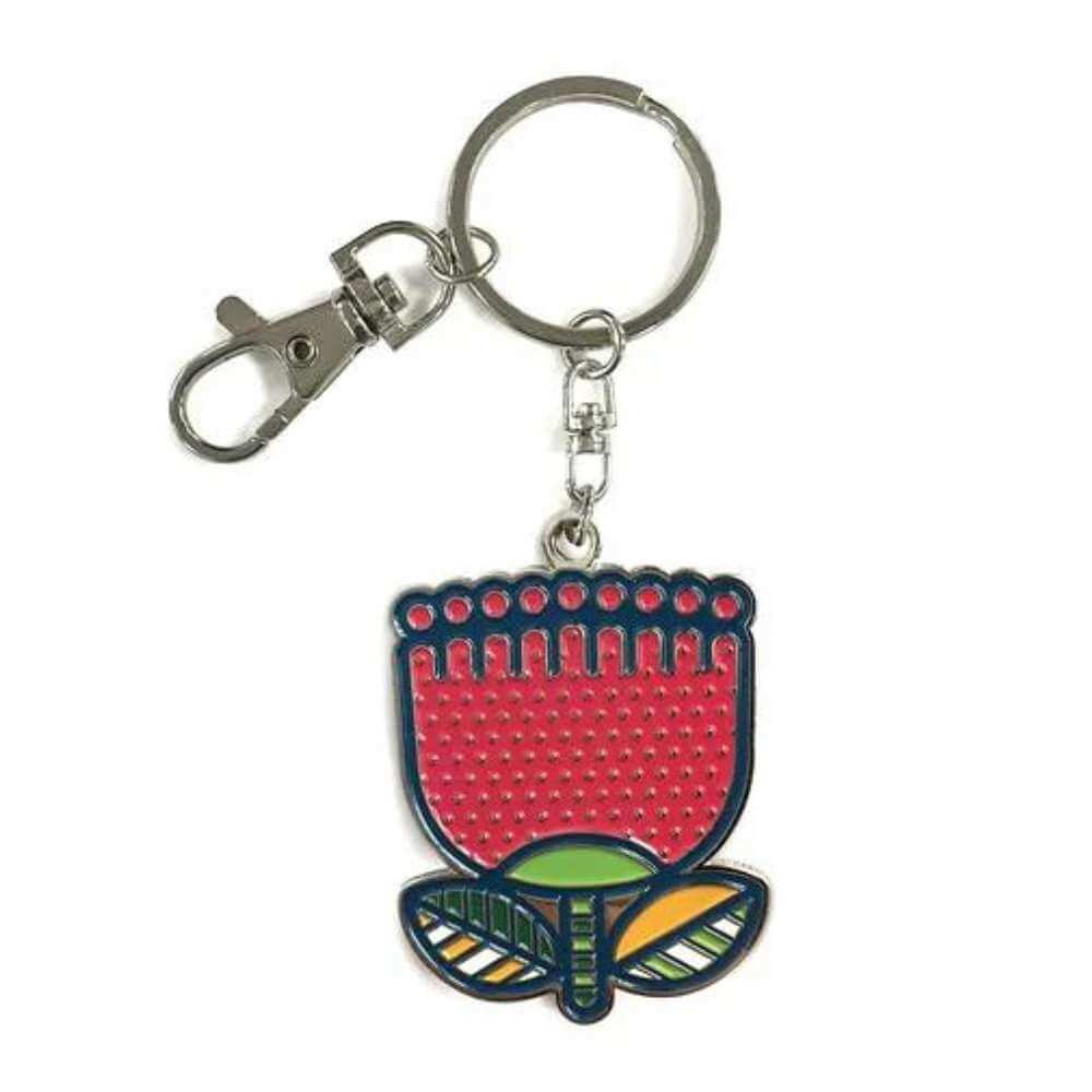 DBL Kiwiana Key Ring - Pop Pohutukawa