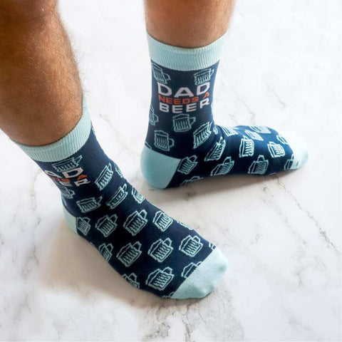 Dad Needs A Beer Socks