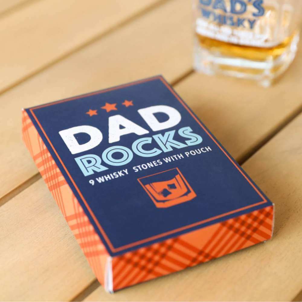 Dad Rocks Whisky Stones