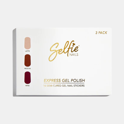 Express Gel Polish - Latte/Mocha/Wine