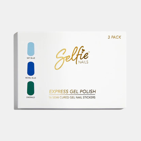 Express Gel Polish - Sky/Royal/Emerald