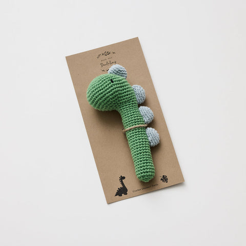 Crochet Rattle | Dinosaur