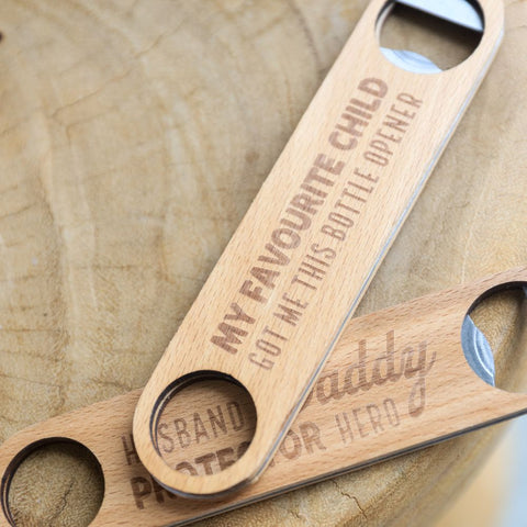 Splosh Wooden Bottle Opener - Favourite Child