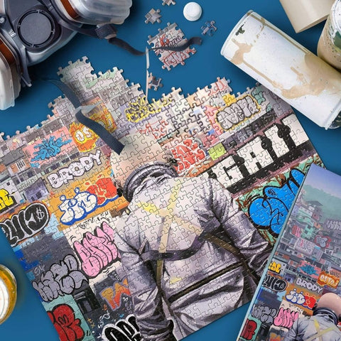 Fred 1000pc Jigsaw Puzzle - Graffiti City