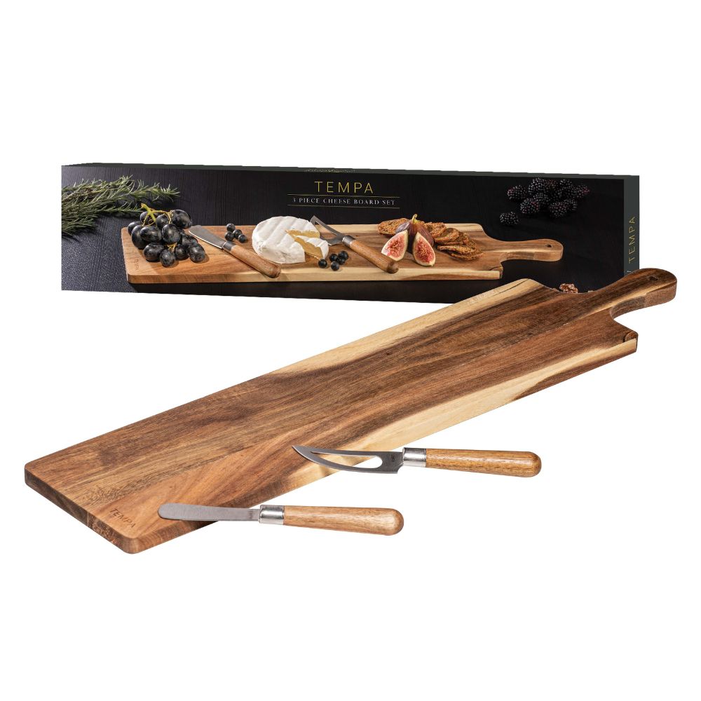 Fromagerie Long Rectangle 3pc Cheese Set