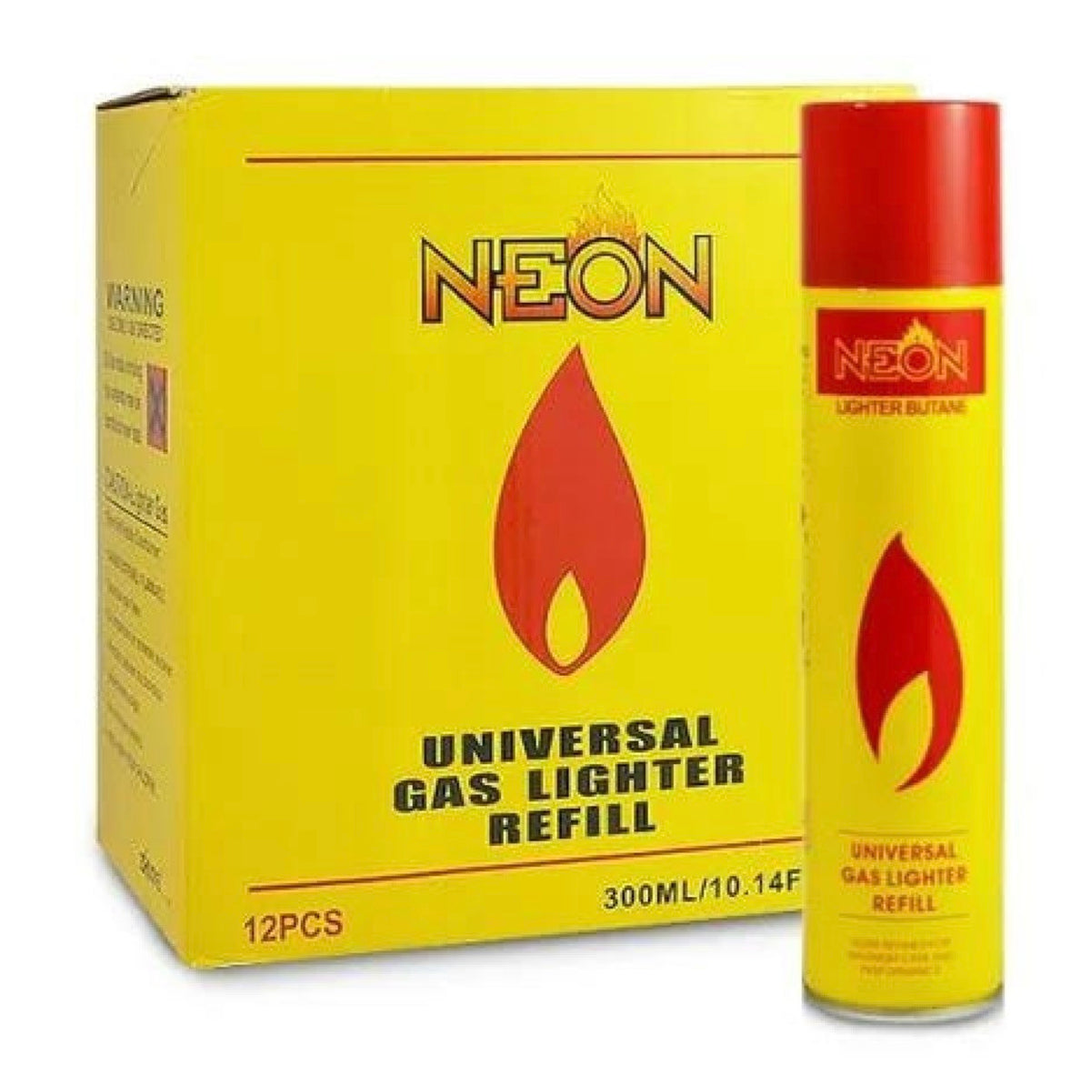 Bulk Buy12pcs/Pack Neon Universal Butane Gas Lighter Refill