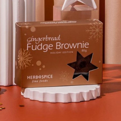 Gingerbread Fudge Brownie