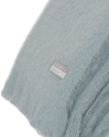 Windermere Mohair Throw - Glacier