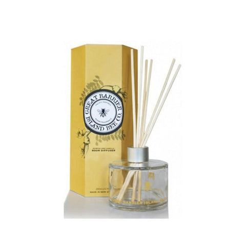 Great Barrier Island Bee Co Diffuser - Kowhai & Vanilla