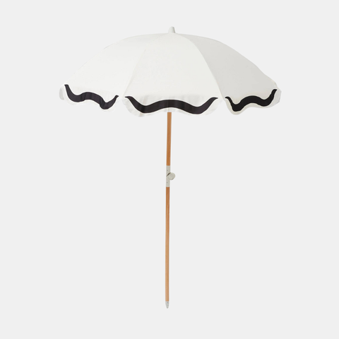 Luxe Beach Umbrella Casa Marbella Vintage Black