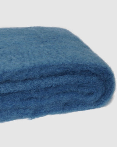 Windermere Mohair Throw - Lake