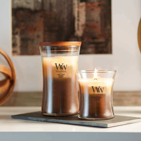 Large WoodWick Scented Soy Candle - Cafe Sweets