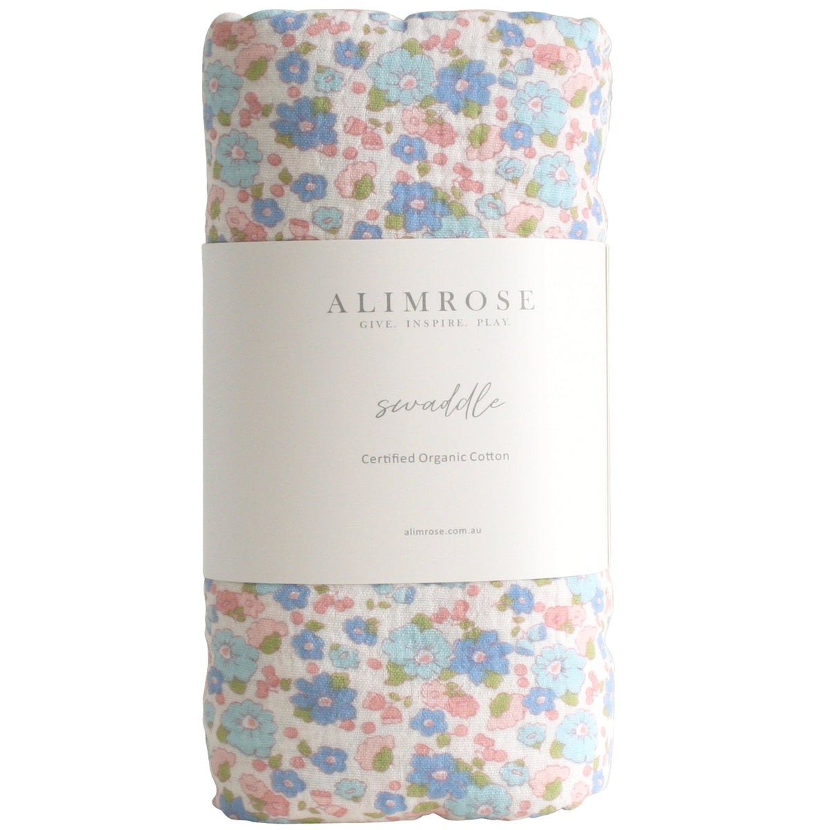 Alimrose Swaddle | Liberty Blue