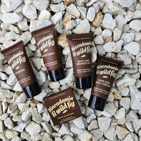 Matakana Botanicals Macadamia & Wild Fig Travel Set