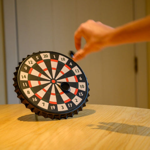 Magnetic Bottle Cap Darts