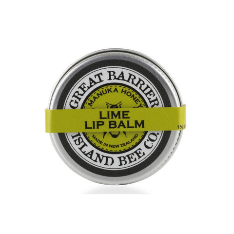 Great Barrier Island Bee Co Manuka Honey Lip Balm - Lime