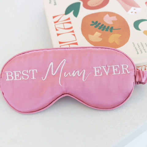 Mother's Day - Best Mum Satin Eye Mask