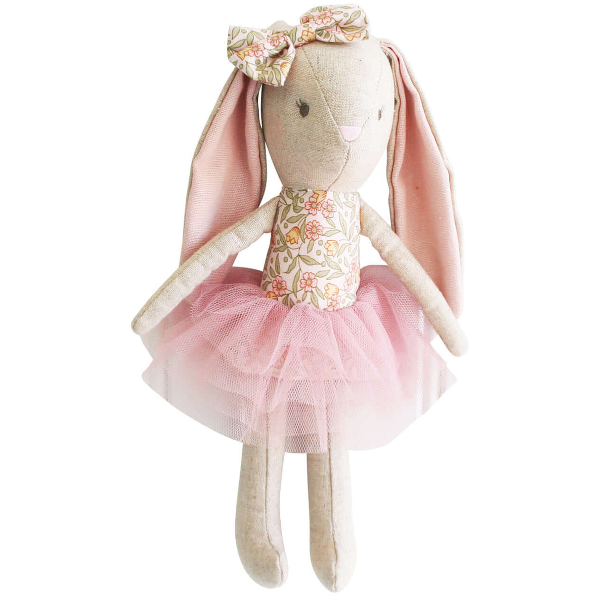 Alimrose Bunny | Baby Pearl | 26cm Lily Pink