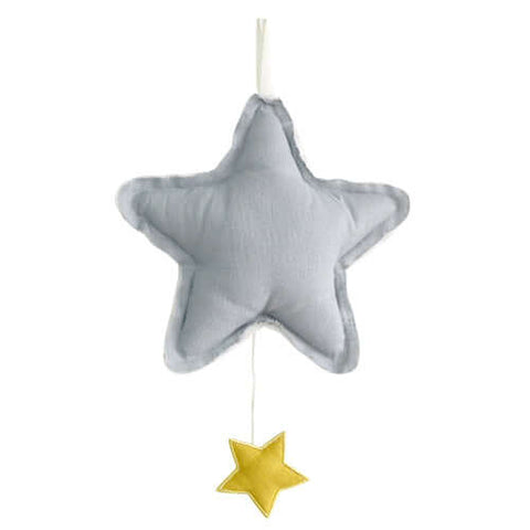 Alimrose Mobile | Grey Linen STAR