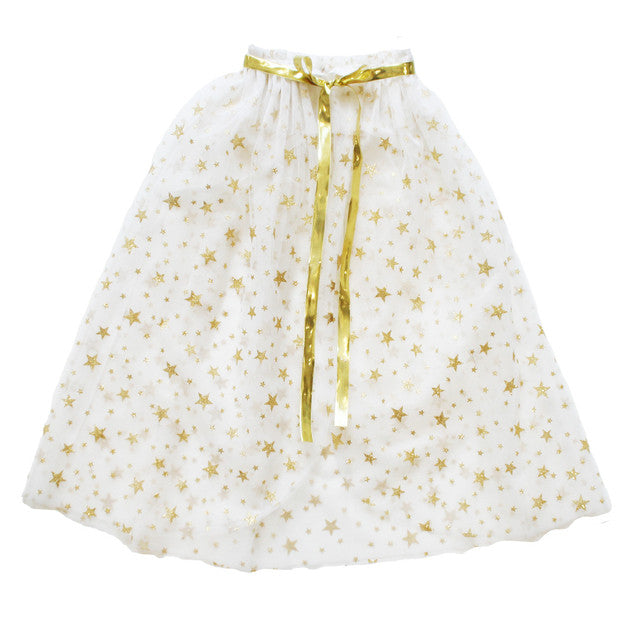 Alimrose Cape | Ivory Gold Star