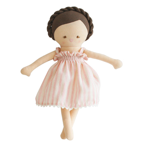 Alimrose Doll | Baby Daisy Pink Stripe 28cm