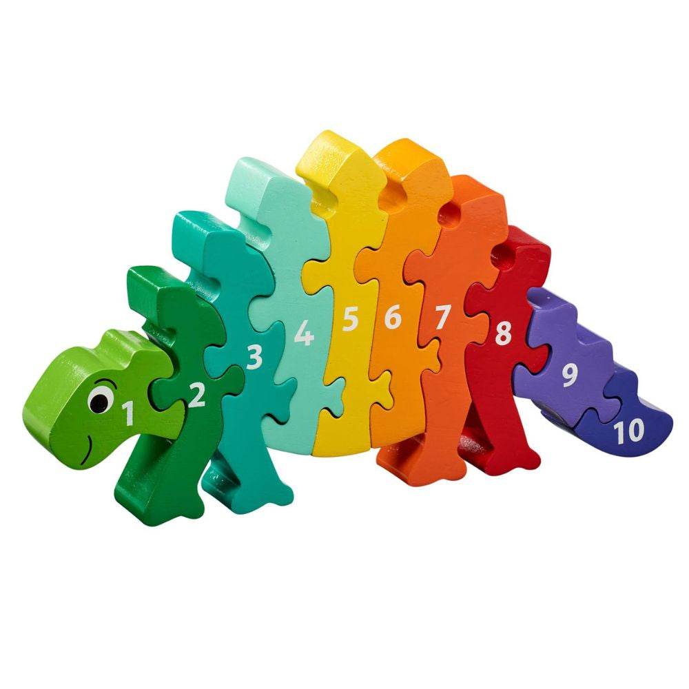 Number Dinosaur Puzzle