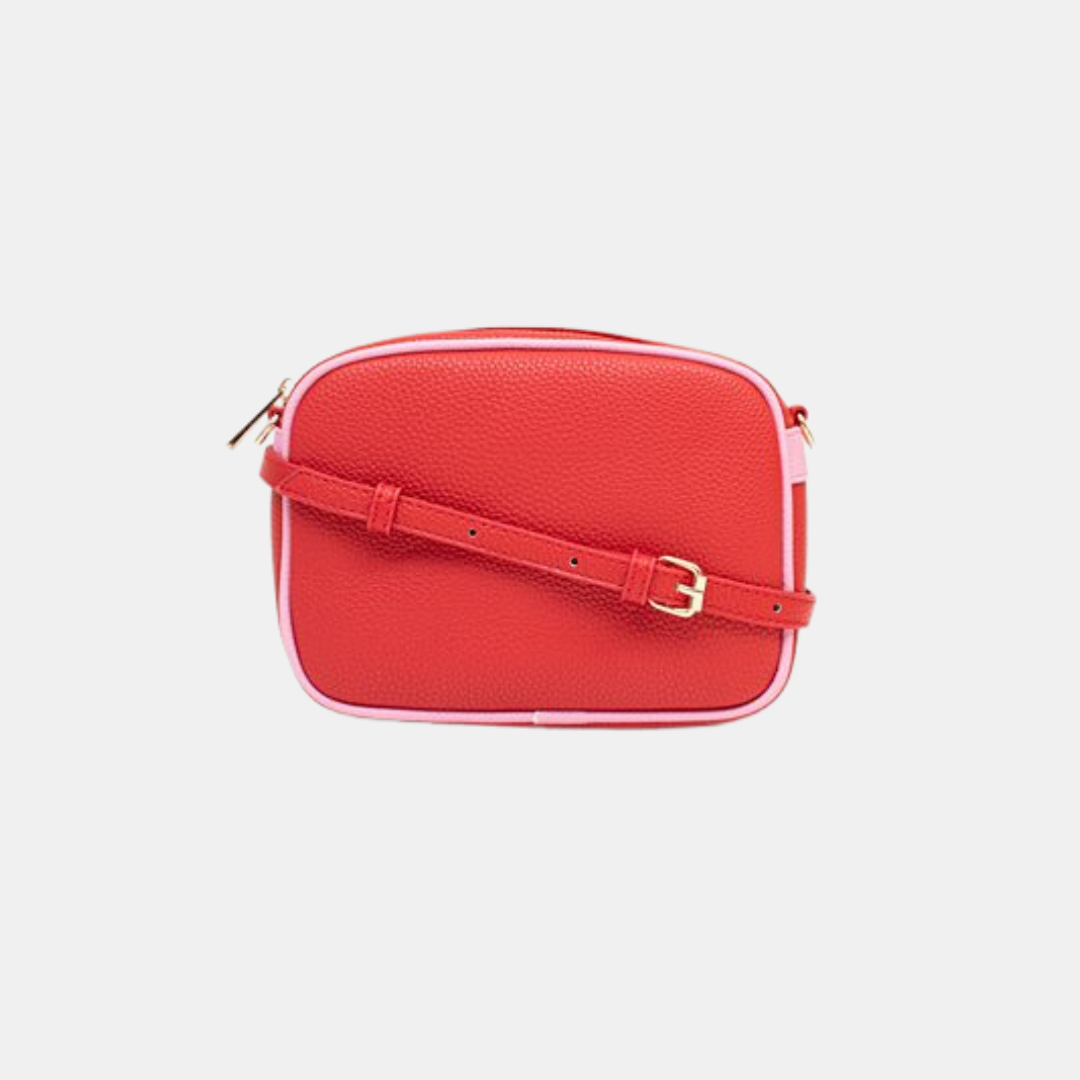 Aggie Bag - Red & Pink