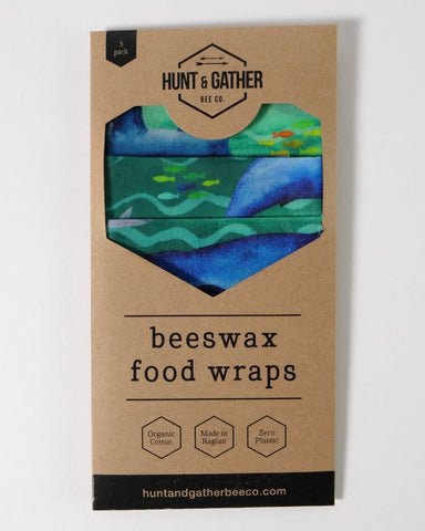 Beeswax Food Wraps - 3 Pack