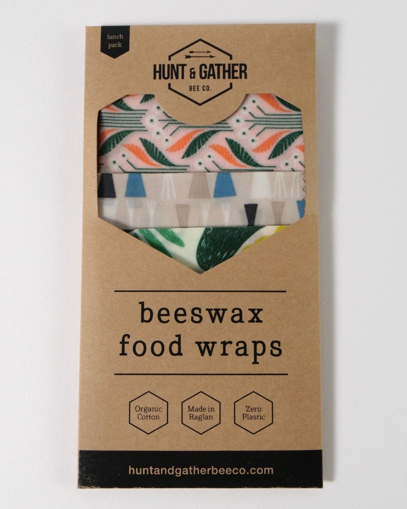 Beeswax Food Wraps - Lunch Pack