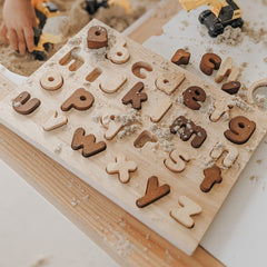 Natural Lowercase Letter Puzzle