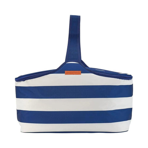 Picnic Cooler Bag - Navy Stripe