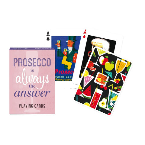 Playing Cards - Prosecco Is Always The Answer