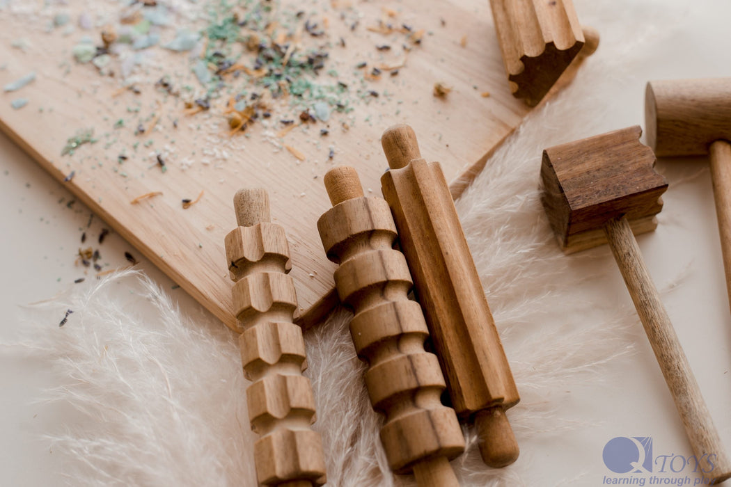 Wooden Play Dough Kit