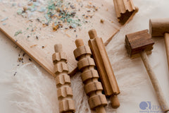 Wooden Play Dough Kit