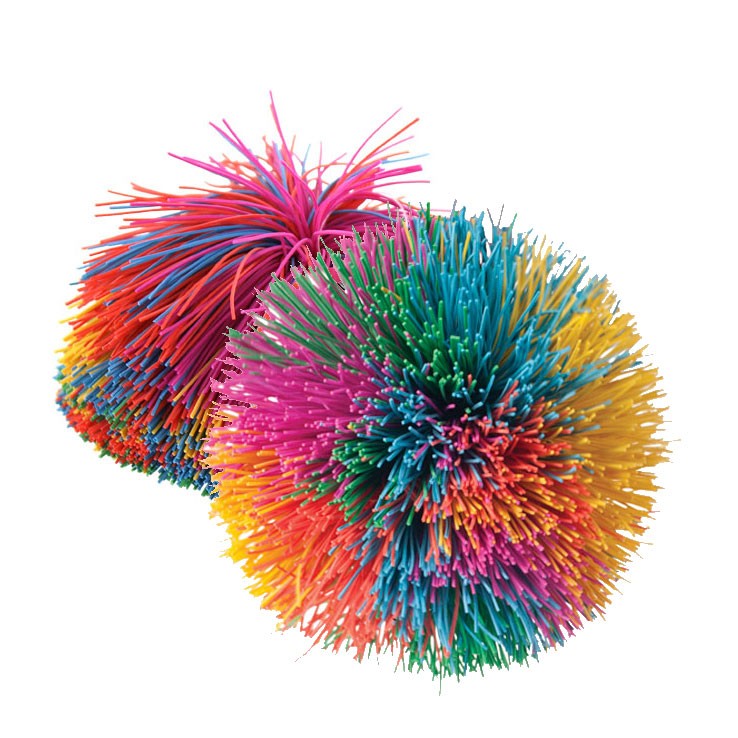 Rainbow Pom Ball