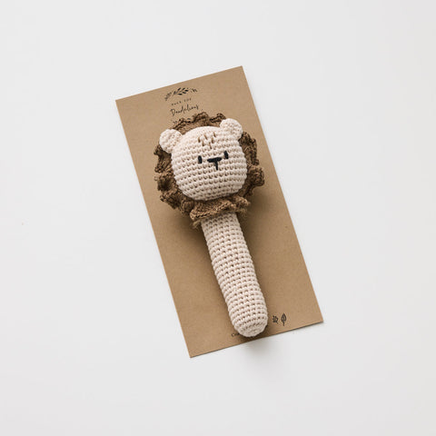 Crochet Rattle | Lion