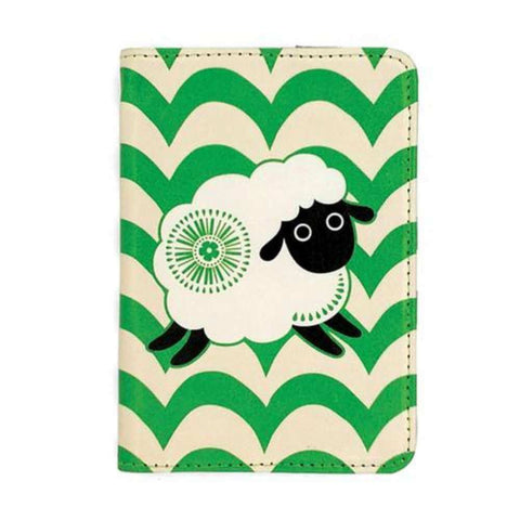 Retro Sheep Passport Holder