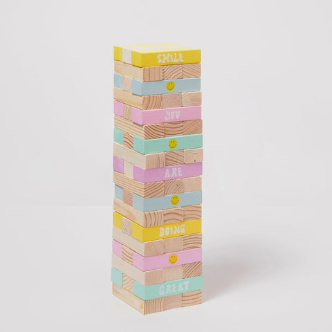 Giant Jumbling Tower - Smiley