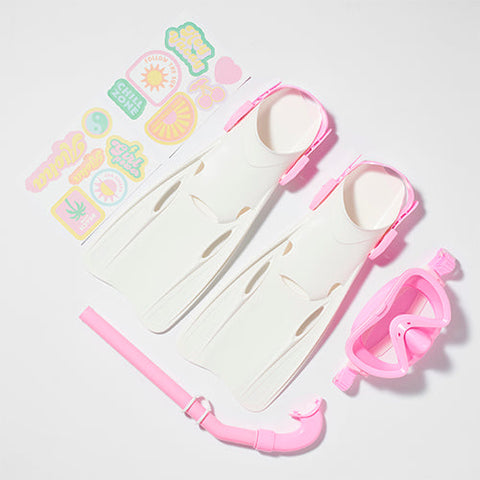 Sunnylife Kids Snorkel Set Medium | Summer Sherbet Pink