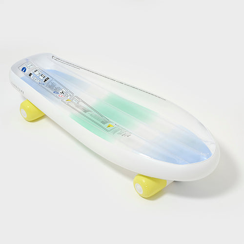 Sunnylife Kids Float | Skateboard The Sea Blue-Lime