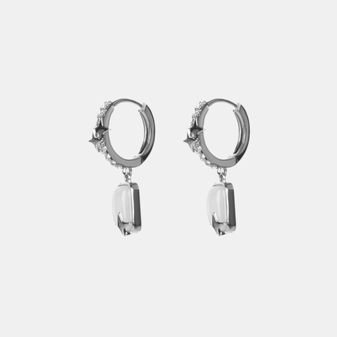 Delta Earrings - Silver